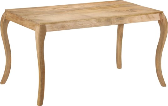 vidaXL Spisebord 135x75x76 cm heltre mango vidaXL Spisebord 135x75x76 cm heltre mango