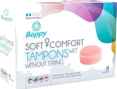 Beppy Soft Comfort Wet Tampons 8 stk Beppy Soft Comfort Wet Tampons 8 stk