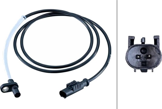 Sensor, ABS HELLA 6PU 358 252-581