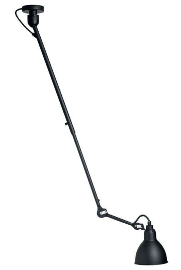 Lampe Gras N302 Taklampe Matt Sort