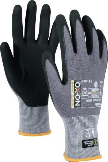 Ox On Flexhandske Str. 9   Flexible Advanced 1900 Touch Nylon/Elastan Fødevaregodk.