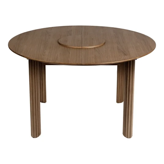 Umage Comfort Circle Spisebord med uttrekk 132 202x132 Dark Oak