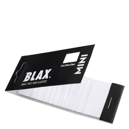 Blax Snag Free Hair Elastics Transparent Mini 12pcs Blax Snag Free Hair Elastics Transparent Mini 12pcs
