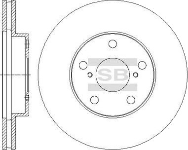 Hi Q SD4050 Bremseskive Hi Q SD4050 Bremseskive