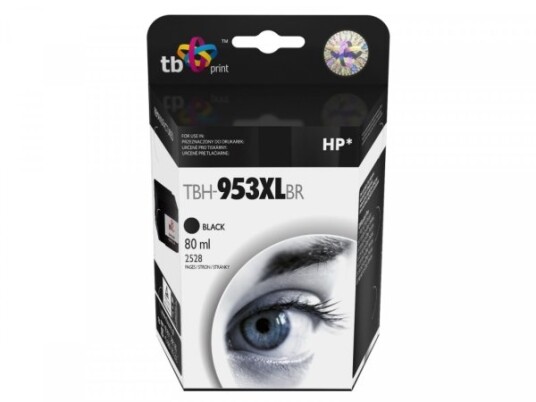 Tb Print Tbh-953Xlbr Sort Pigmentbasert Blekk 80 Ml 1 Stykker 2528 Sider