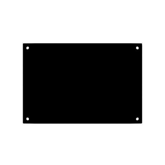 Dekkplate for B40/B80/B150 Dekk hullet ved flytting av kontrollboks