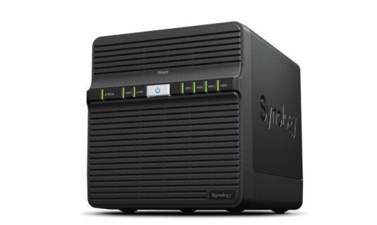 Synology DS423 NAS-server 4-bay med RAID 0/1/5/6/10 og Gigabit Ethernet Synology DS423 NAS-server 4-bay med RAID 0/1/5/6/10 og Gigabit Ethernet