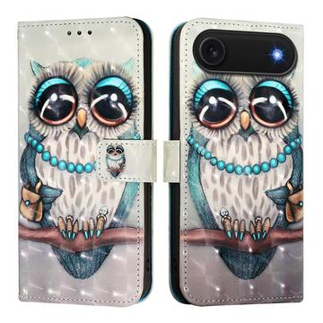 iPhone Air Wonder Series Lommebok deksel   Ugle