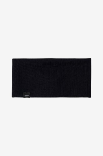 Seger Pannebånd Merino Wool Svart
