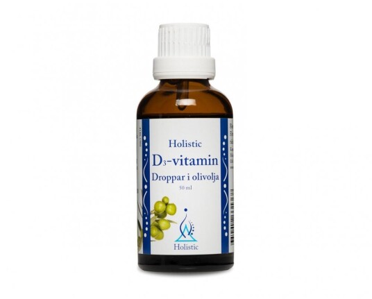 VITAMIN D3 I OLIVENOLJE 50ml VITAMIN D3 I OLIVENOLJE 50ml