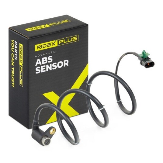 Sensor, ABS RIDEX PLUS 412W0667P