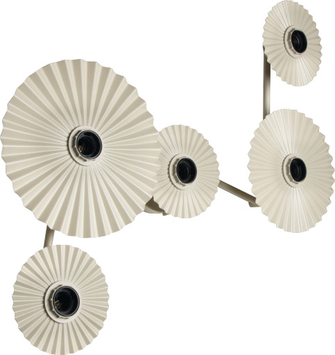 Osram Decor Plissee vegglampe beige Osram Decor Plissee vegglampe beige