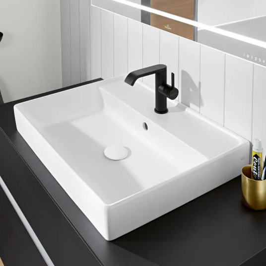 VILLEROY & BOCH COLLARO SERVANT 60X47, TITANCERAM HVIT ALPIN