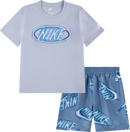 Nike Shorts Sett T skjorte/Shorts Work Blue Nike 6 år (116) Shorts Blå Nike Shorts Sett T skjorte/Shorts Work Blue Nike 6 år (116) Shorts Blå
