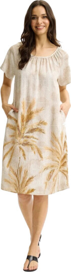 IN Front Dame Kjoler Beige XL, IN Front Dame Kjoler Beige XL,