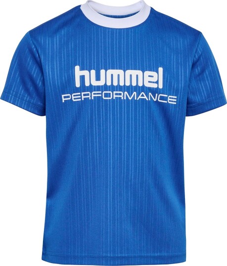 Hummel T skjorte   hmlJR Fast Loose Jersey   Olympian Blue   Hummel   9 10 år (134 140)   T skjorte   Blå
