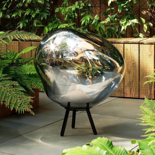 Melt Portable gulvlampe Silver Black   Tom Dixon   Stue   Design   Plast   Trefotet