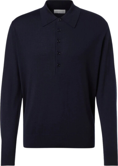 Dries Van Noten Herre Topper Blå S,