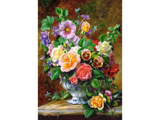 Castorland Flowers in a Vase Puslespill 500 stykker Flora Castorland Flowers in a Vase Puslespill 500 stykker Flora