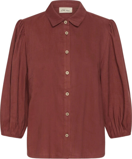 Cream Dame Bluser & Skjorter Brun 2XL,