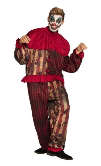 Boland Traciks Midnight Clown Kostume BO79196 Boland Traciks Midnight Clown Kostume BO79196