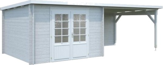 Palmako Hagestue ella 8,7+10,0 19,5 m2 inkl overbygd terrasse Palmako Hagestue ella 8,7+10,0 19,5 m2 inkl overbygd terrasse