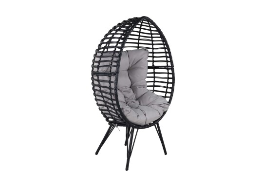 Venture Design Glasgow lenestol Svart/grå Svart