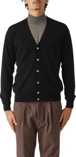Filippo De Laurentiis, Herre, Strikkevarer, Svart, 2XL,