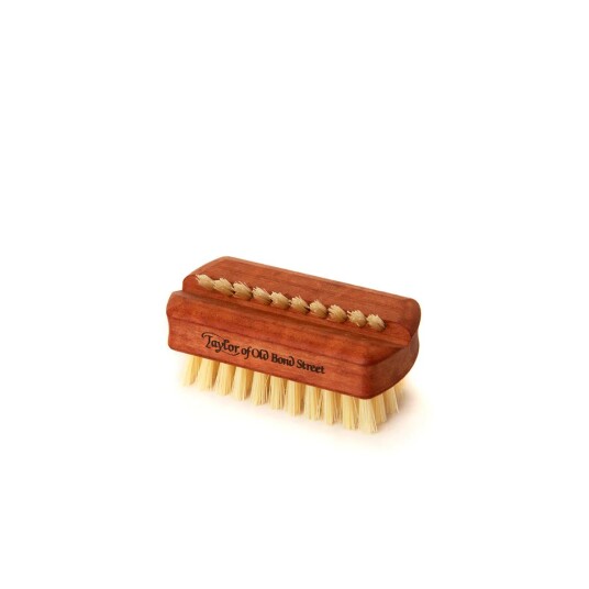 Taylor Of Old Bond Street Small Pure Bristle Nail Brushes Pearwood