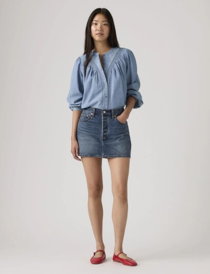 Levi"s® Icon Skirt Phoenix Rising Skir Blue 29 Levi"s® Icon Skirt Phoenix Rising Skir Blue 29