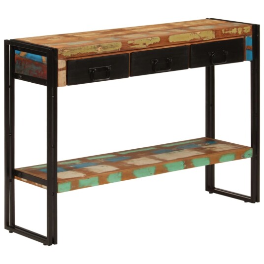 Konsollbord 110x30x76 cm gjenvunnet heltre 8720287178767