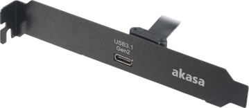Akasa Ak-Cbub37-50Bk 0,5 M Usb C Usb C Usb 3.2 Gen 2 3.1 Gen 2 Sort