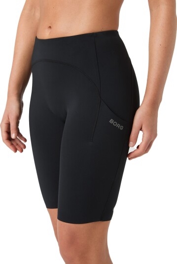 Björn Borg Women"s Borg Running Short Tights Black Beauty L