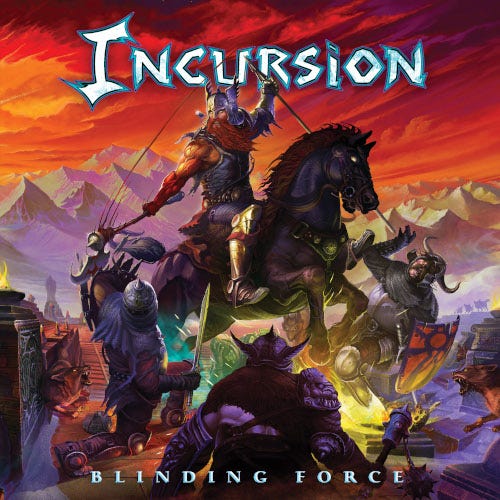 Incursion Blinding Force LP/Vinyl Incursion Blinding Force LP/Vinyl
