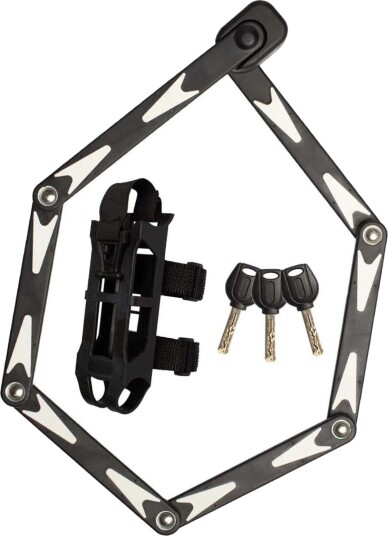 Master Lock 8333EURDPRO sammenleggbar sykkell??s med n??kkel