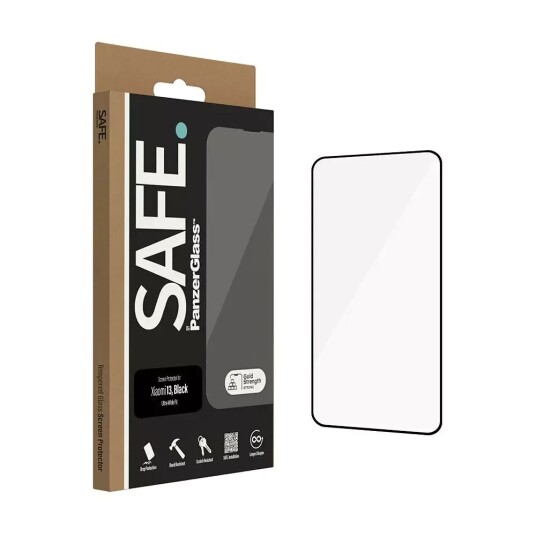 Safe By PanzerGlass™ Xiaomi 13 Safe By PanzerGlass™ Ultra-Wide Fit Beskyttelsesglass - Case Friendly - Gold Strength - Gjennomsiktig Safe By PanzerGlass™ Xiaomi 13 Safe By PanzerGlass™ Ultra-Wide Fit Beskyttelsesglass - Case Friendly - Gold Strength - Gjennomsiktig