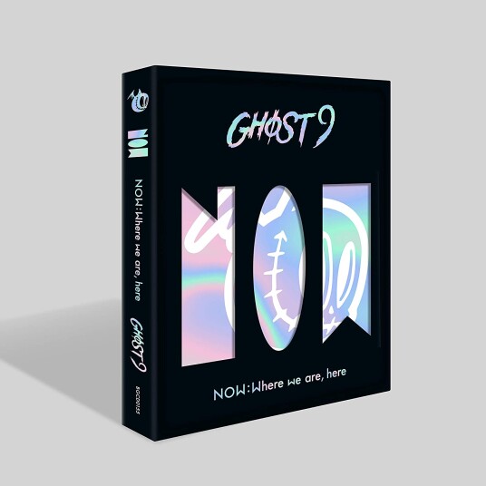 Ghost9  Now : Where We Are, Here (Incl. 144pg Photobook, Photocard, 2pc Postcard, Hologram Sticker, Characte  CD