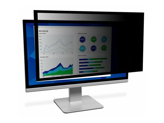 3M personvernfilter med ramme for 22" Monitors 16:10 - personvernfilter for skjerm - 22" bredde