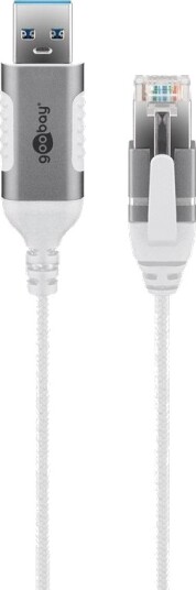 Goobay 74380 Usb 3.0 Type A Rj45 3 M Hvit