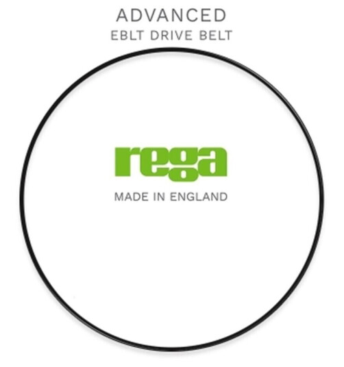 Rega Advanced EBLT Drivebelt, drivbelte Presisjons drivrem, passer alle modeller