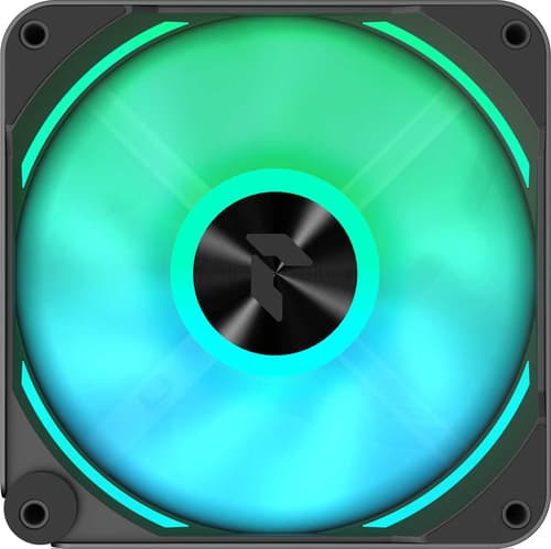 Apnx FP2-120 RGB Kabinettvifte 120mm - PWM Kontrollert, 35 dBA, Hvit/Svart