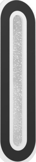 Eglo Macchioni Taklampe 400X120 1560 Lm 4000 K Sort M/Krystalleffekt Eglo Macchioni Taklampe 400X120 1560 Lm 4000 K Sort M/Krystalleffekt