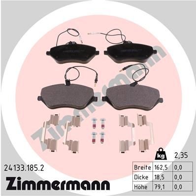 Bremseklosser ZIMMERMANN 24133.185.2