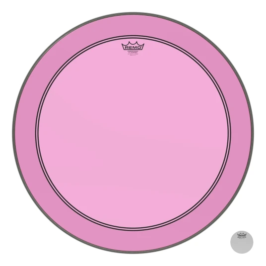 Remo P3 1326 CT PK Powerstroke P3 Colortone Pink Bass Drumhead 26"
