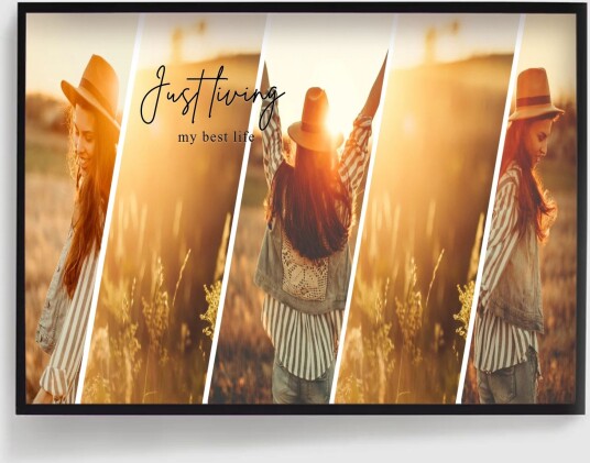 Personalisert Plakat Opplasting av 5 Bilder