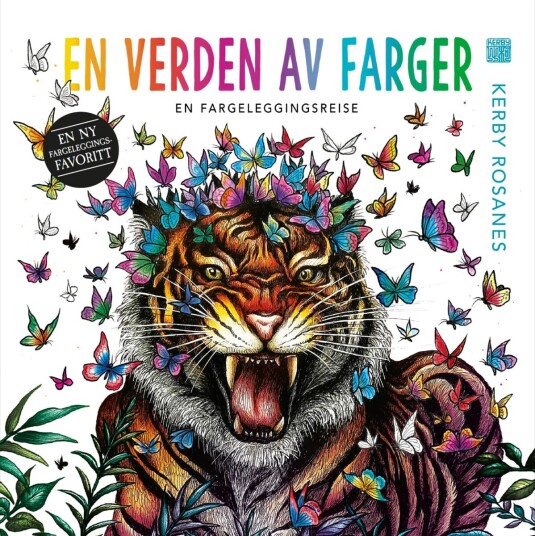 En verden av farger. En fargeleggingsreise En verden av farger. En fargeleggingsreise