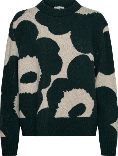 Marimekko Rws Virtaus Unikko DARK GREEN OFF WHITE XS Marimekko Rws Virtaus Unikko DARK GREEN OFF WHITE XS