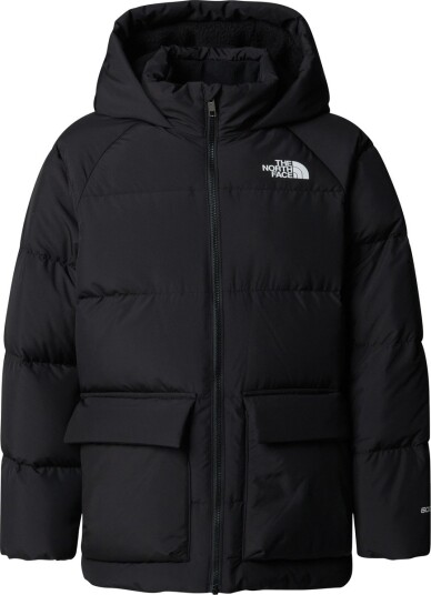 The North Face Teens' North Down Fleece Lined Short Parka TNF Black S