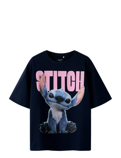 Name It Nkfnibus Stitch Nreg Ss Top Lnoos Wdi Navy 122 128 Name It Nkfnibus Stitch Nreg Ss Top Lnoos Wdi Navy 122 128