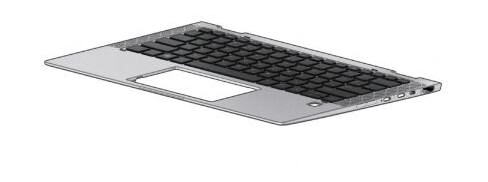HP Top Cover W/Keyboard BL GR